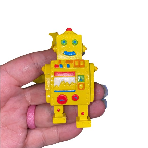 Robot Multicolor Drawer Pulls Set of Five - Picture 3 of 5